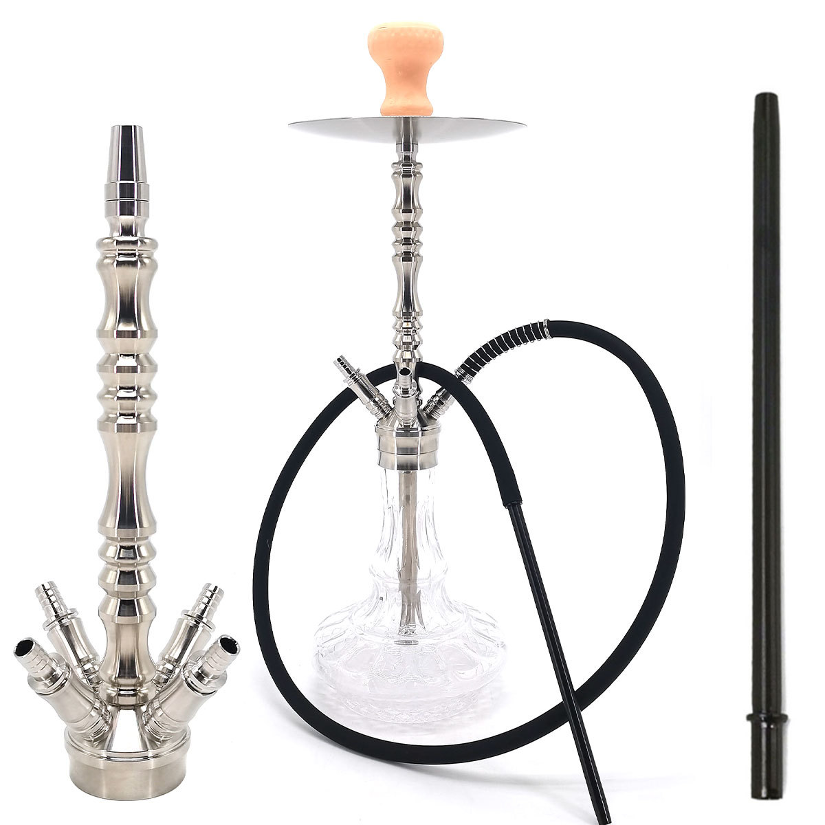 stainless steel hookah shisha